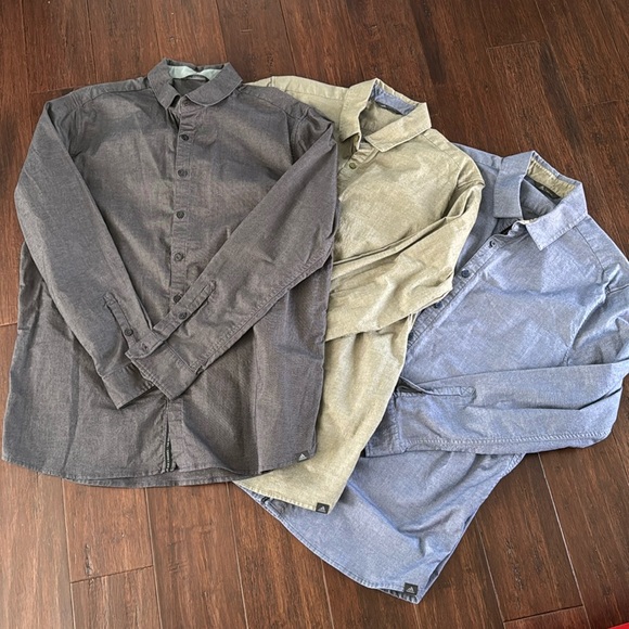 *BUNDLE* ADIDAS ADICROSS GOLF BUTTON UP SHIRTS - Picture 1 of 8